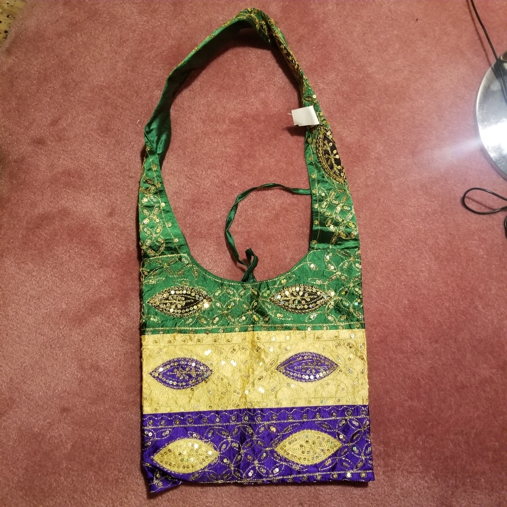Vintage Boho Cloth Shoulder Bag Pakistan NWT